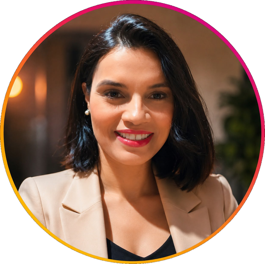 Retrato de Ana Paula da Guia, terapeuta certificada em TRG
